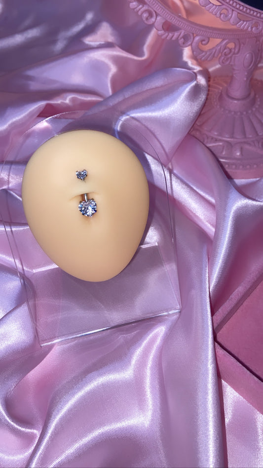 Mini Heart Bauchnabelpiercing