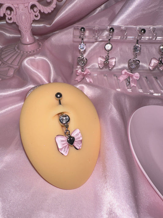 Bow Schleife Bauchnabelpiercing