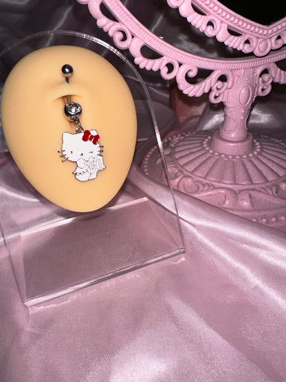 Hello Kitty Angel Bauchnabelpiercing