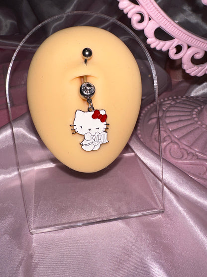 Hello Kitty Angel Bauchnabelpiercing Bild 2