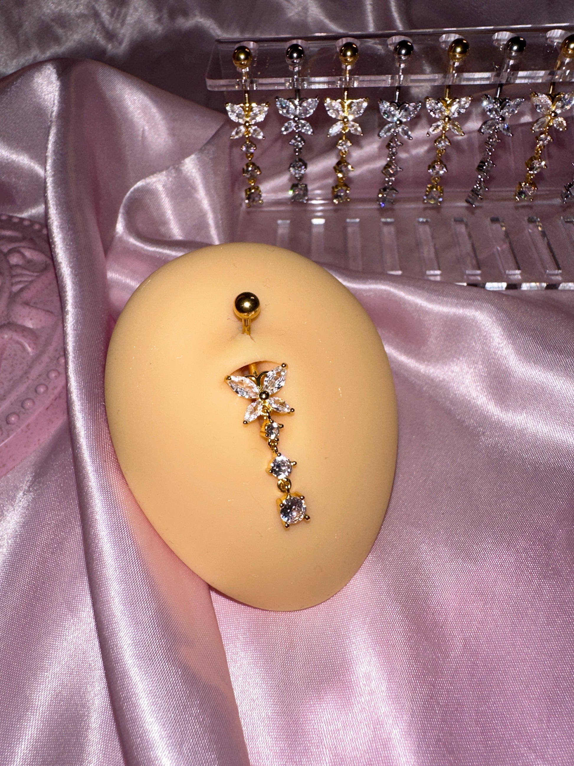 Little Mariposa Bauchnabelpiercing Gold