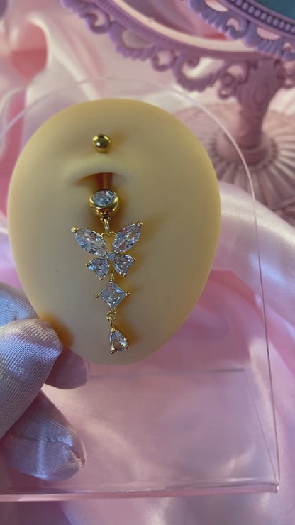 Mariposa Bauchnabelpiercing