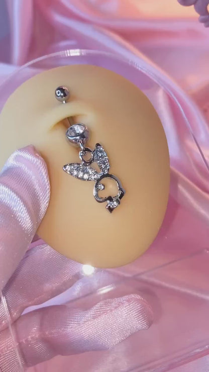 Playbunny Bauchnabelpiercing