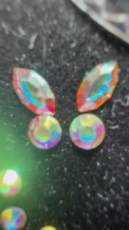 Zahnschmuck Designs Bunt Butterfly Schmetterling